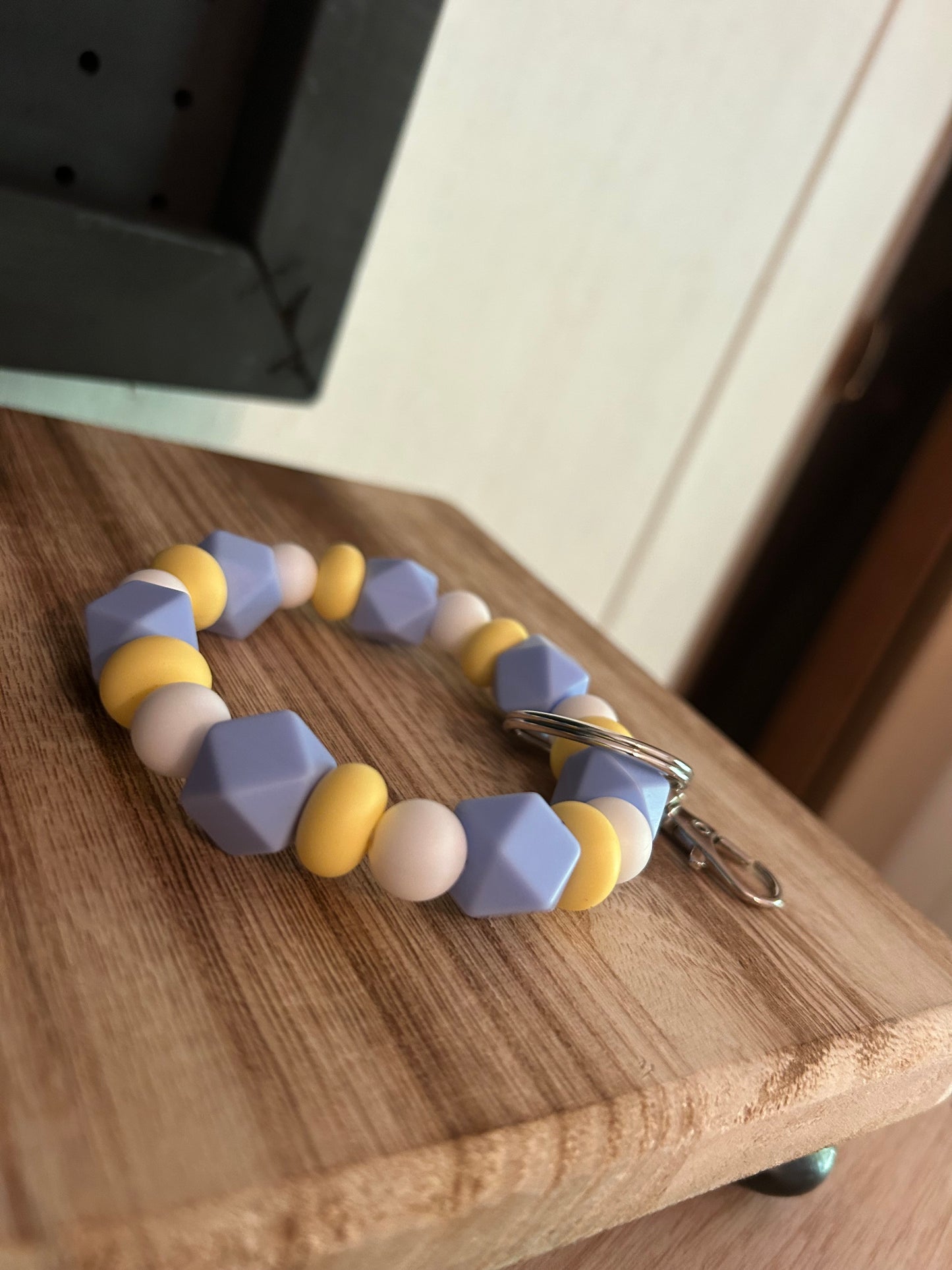 Pastel purple keychain